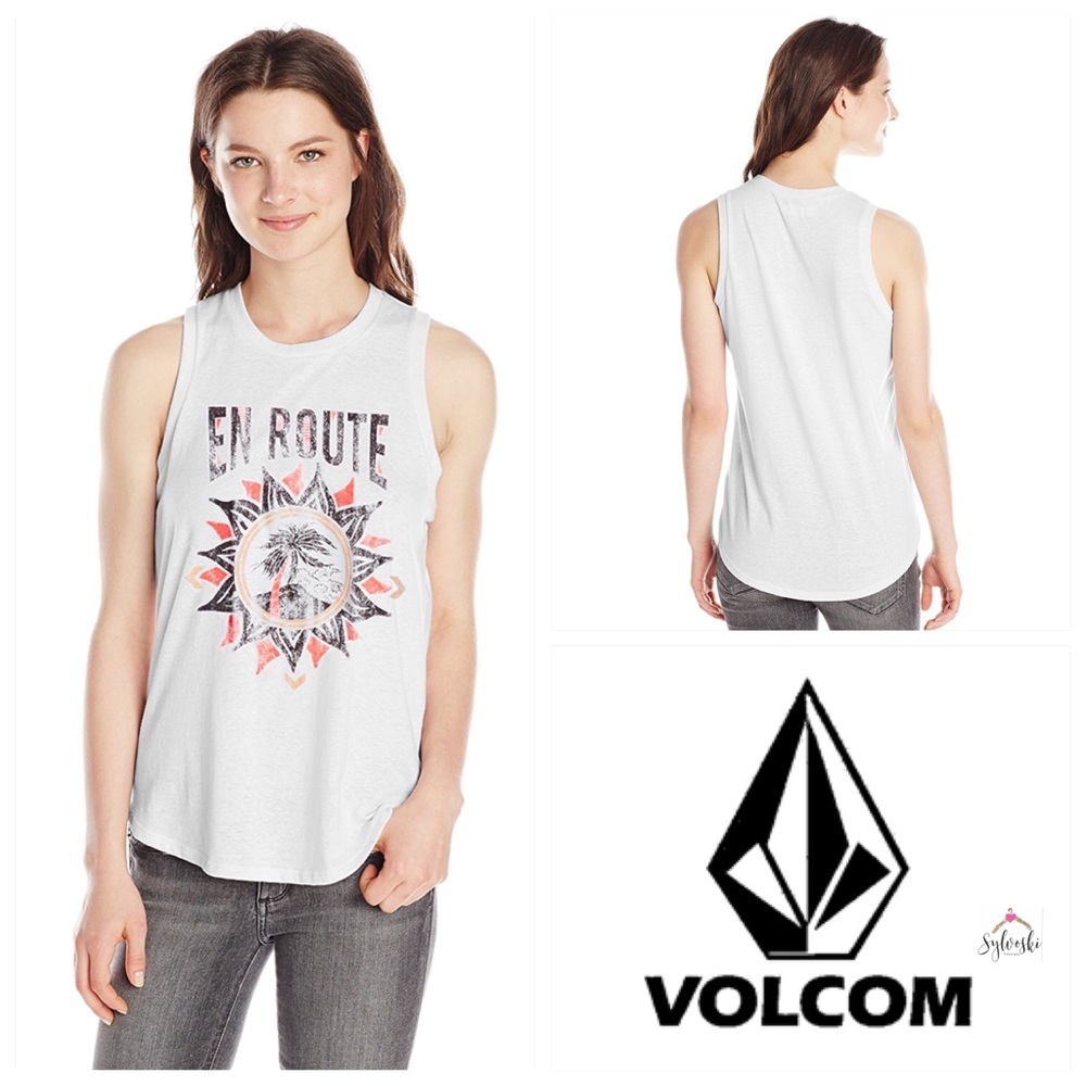 🆕Volcom Coin Laundry Graphic Muscle Tank Top - Picture 4 of 6